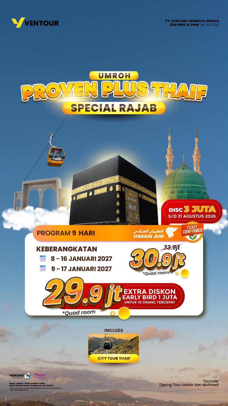 Promo Ventour Travel